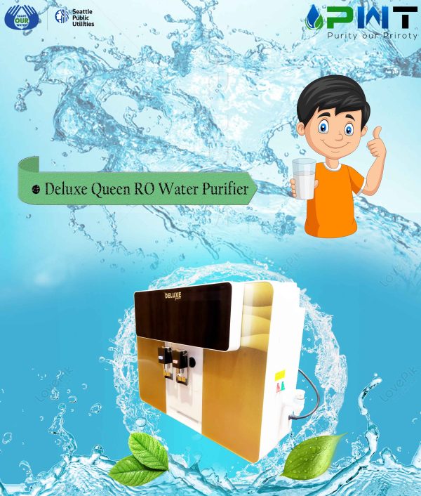 Deluxe Queen (Gold) Hot, Cold & Normal RO Water Purifier