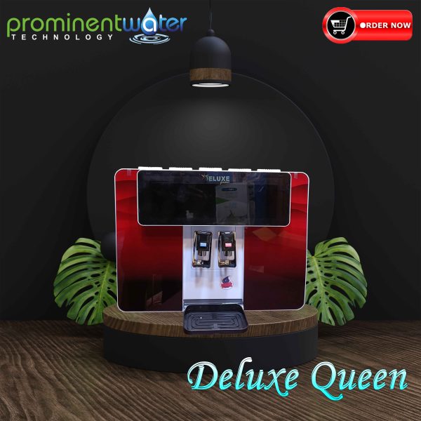 Deluxe Queen (Black) Hot, Cold & Normal RO Water Purifier